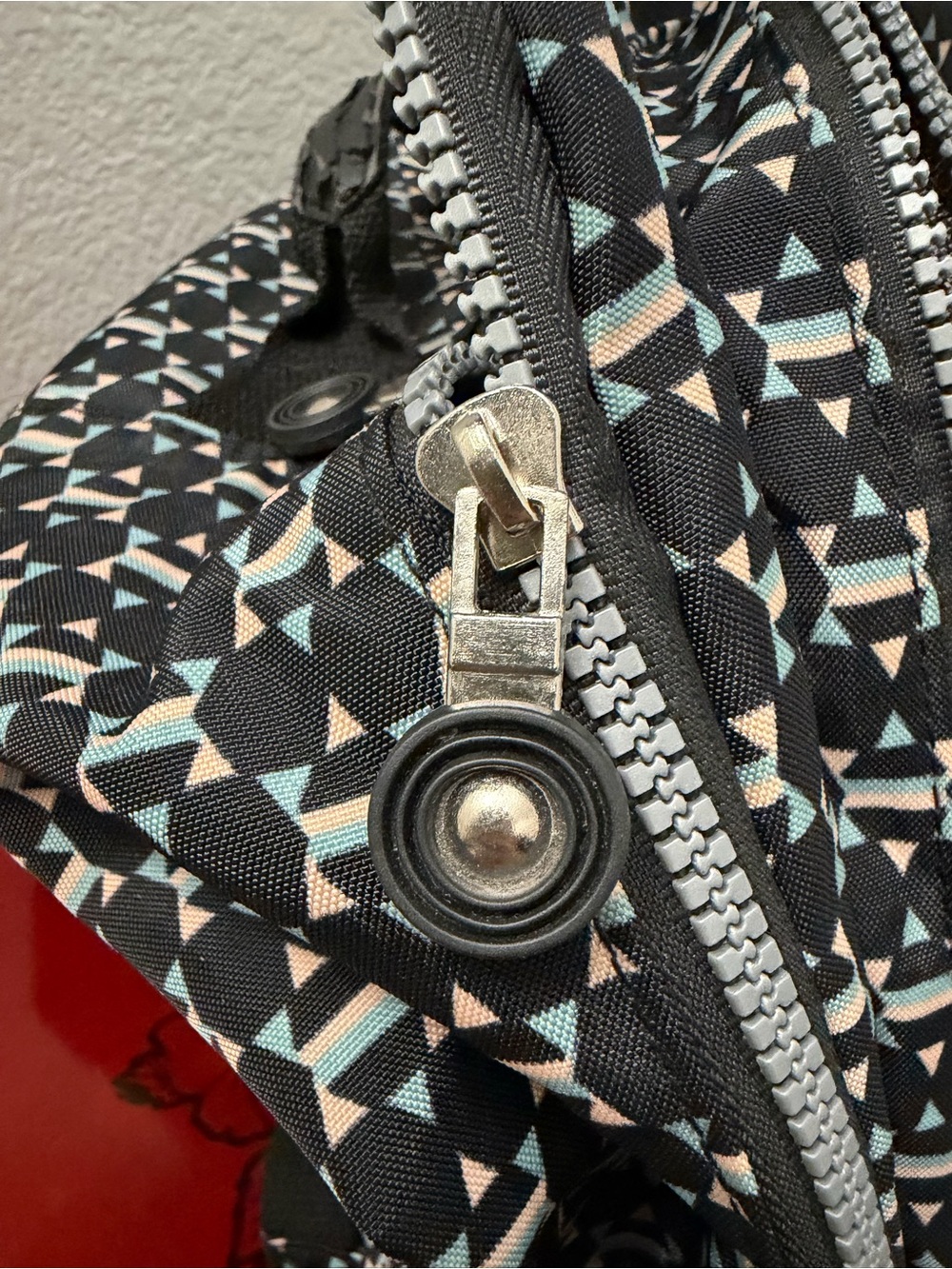 Geometric Pattern Backpack - Picture 9 of 9